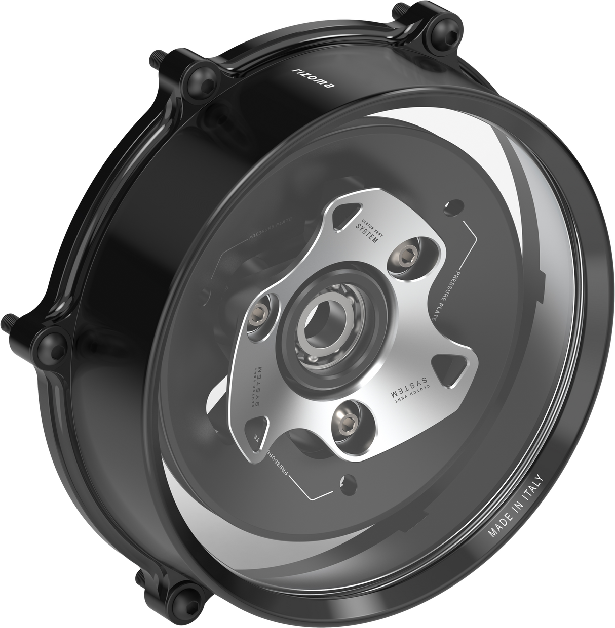 Clutch Cover Silver Duc V4