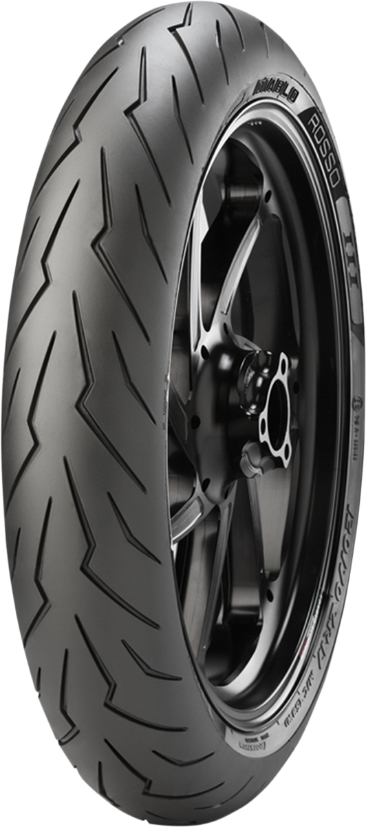 PIRELLI Tire - Diablo Rosso* III - Front - 120/70ZR17 - (58W) 2635200