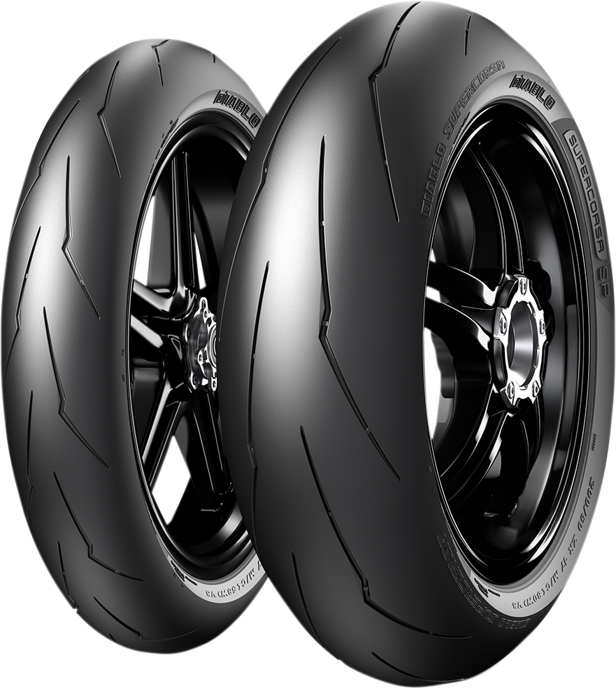PIRELLI Tire - Diablo* Supercorsa SP V3 - Front - 120/70ZR17 - (58W) 2812600