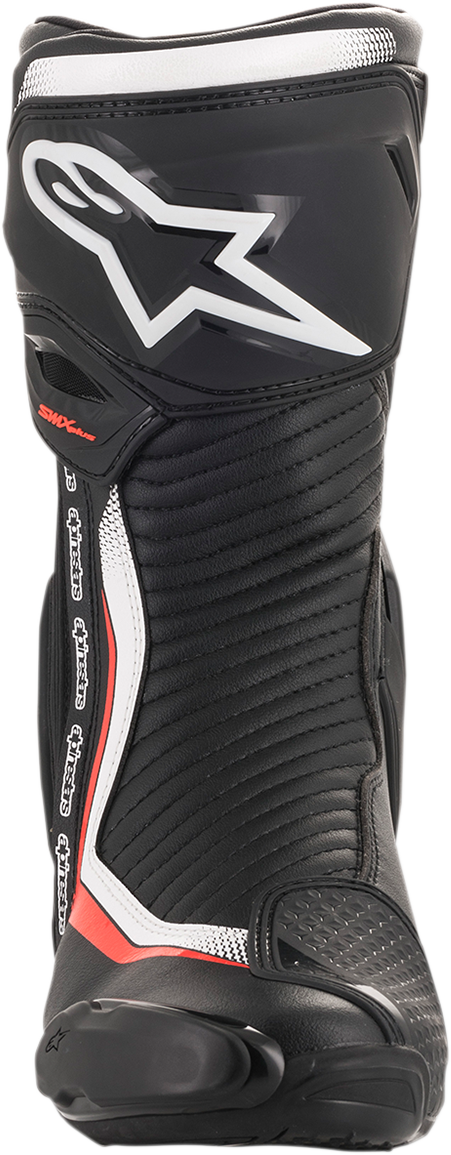 ALPINESTARS SMX Plus Boots - Black/White/Red Fluorescent - US 6.5 / EU 40 2221019-1231-40
