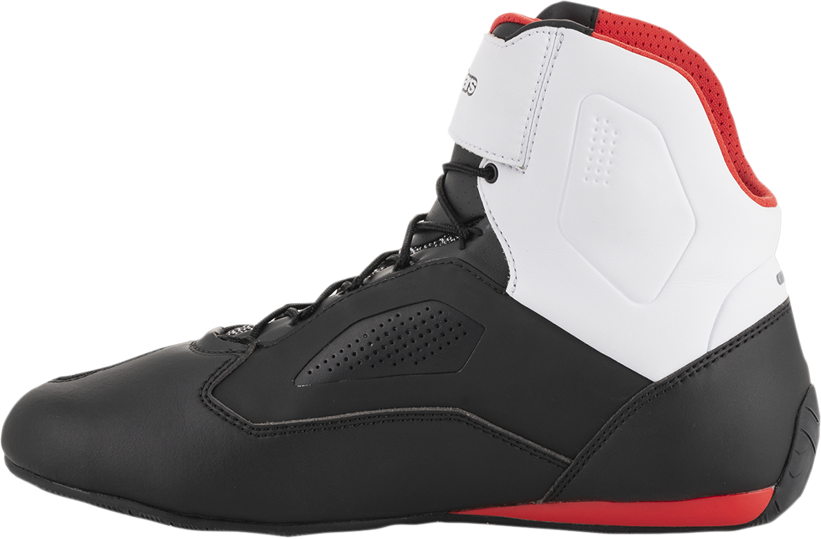ALPINESTARS Faster-3 Rideknit? Shoes - Black/White/Red - US 10 / EU 43 2510319123-10