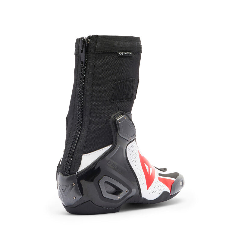 Dainese Axial 2 Air Boots Black/White/Lava Red Size - 41