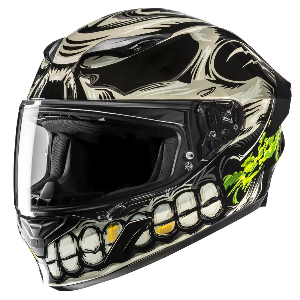 HJC i11 Helmet - Acid Skull Graphic