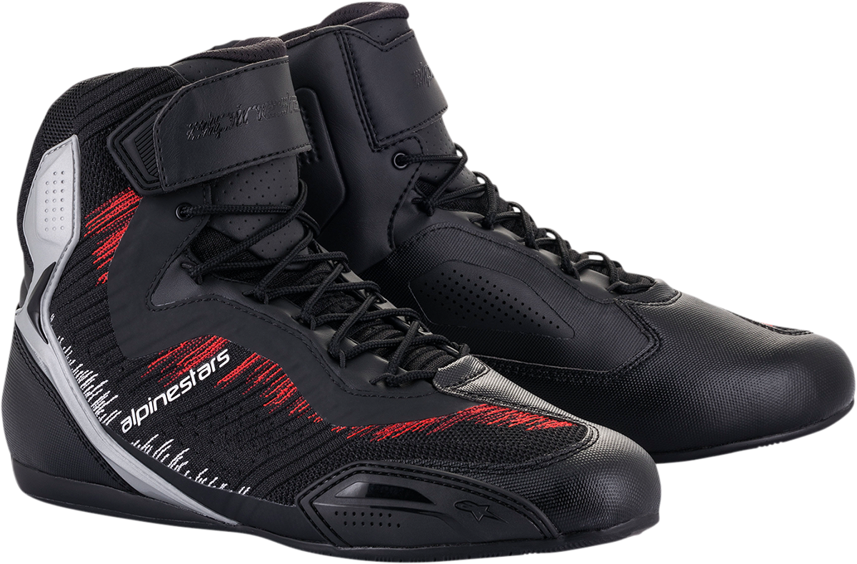 ALPINESTARS Faster-3 Rideknit? Shoes - Black/Silver/Red - US 8 / EU 40.5 251031919308