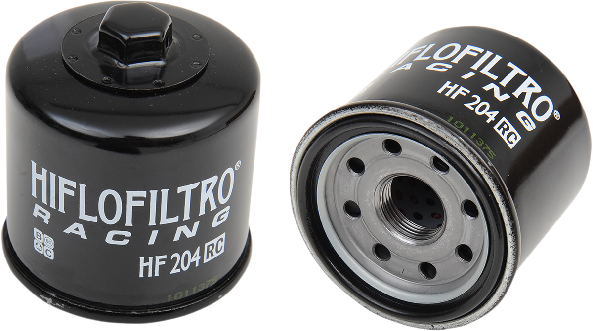 HIFLOFILTRO Racing Oil Filter - Black HF204RC