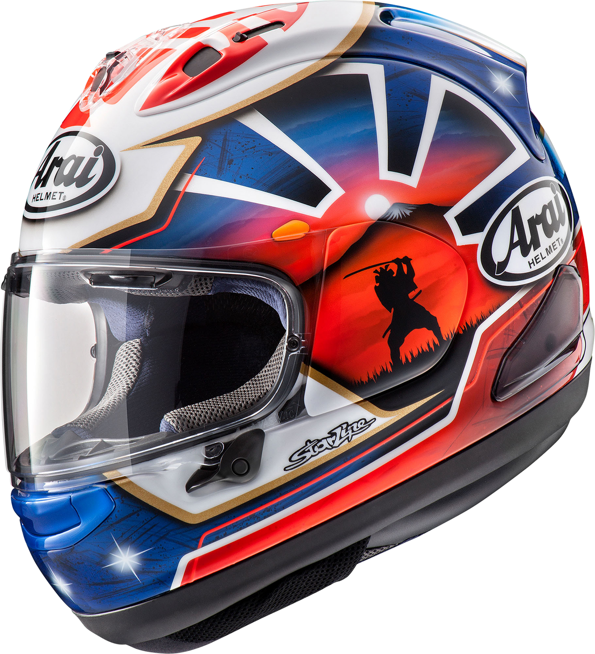 ARAI HELMETS Corsair-X Helmet - Dani Samurai-2 - Blue - XS 0101-15773