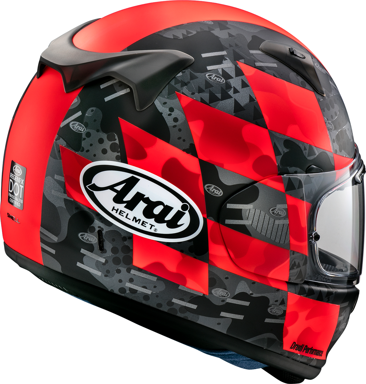 ARAI HELMETS Regent-X Helmet - Patch - Red Frost - XS 0101-15833
