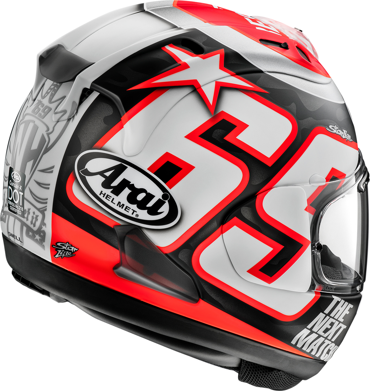 ARAI HELMETS Corsair-X Helmet - Nicky Reset - Frost - XS 0101-15895