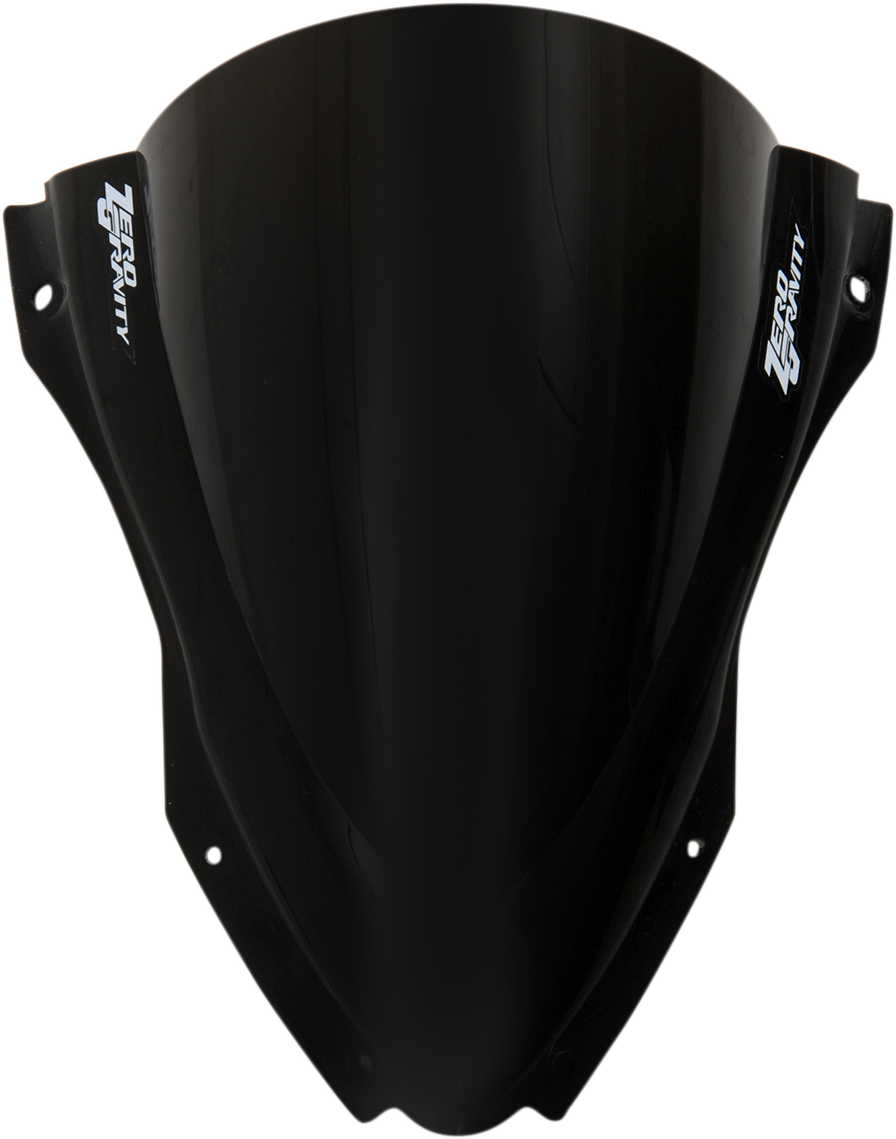 ZERO GRAVITY Double Bubble Windscreen - Dark Smoke - ZX10R 16-264-19