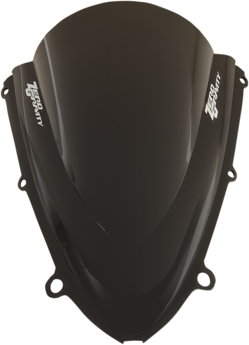 ZERO GRAVITY Double Bubble Windscreen - Dark Smoke - RSV4 16-974-19