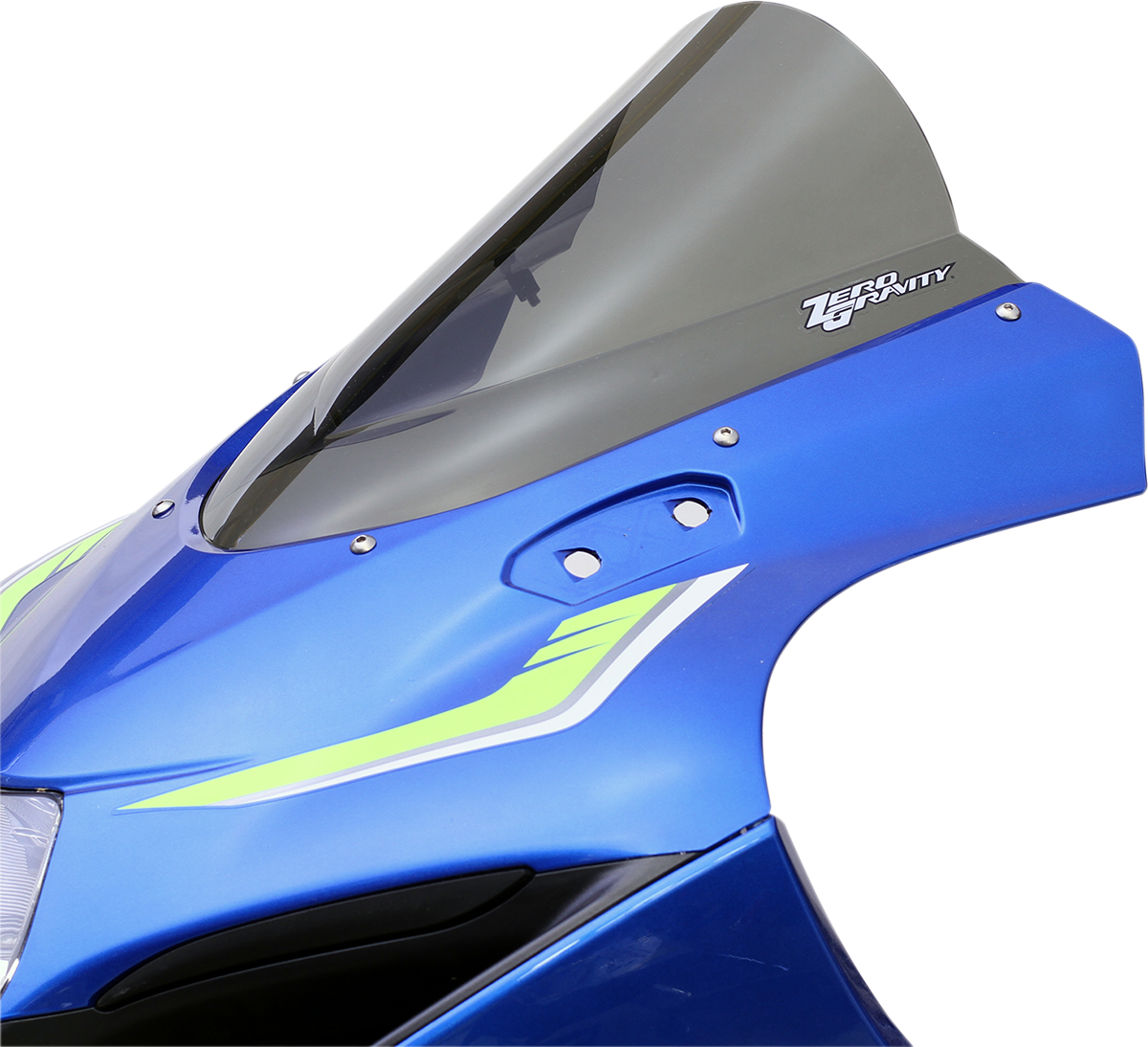 ZERO GRAVITY Double Bubble Windscreen - Light Smoke - GSXR1000 16-115-02