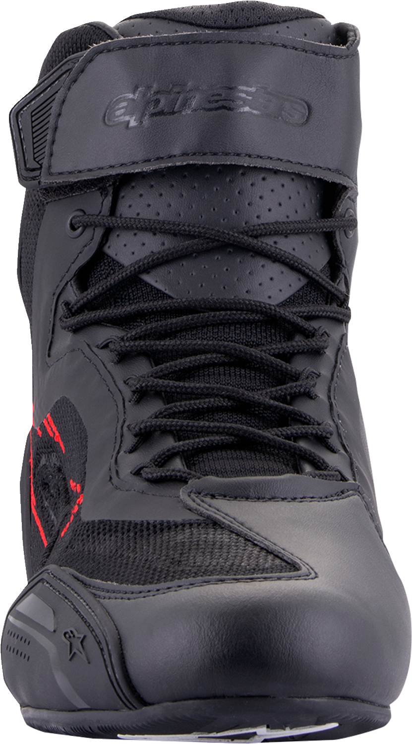 ALPINESTARS Faster-3 Rideknit? Shoes - Black/Gray/Red - US 11.5 25103191993-115