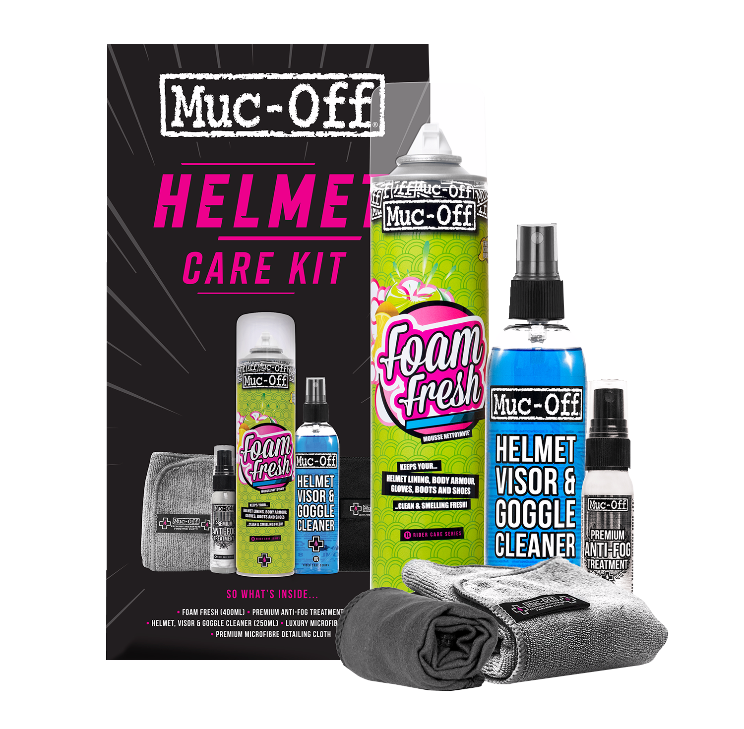 MUC-OFF USA Helmet Care Kit 20804