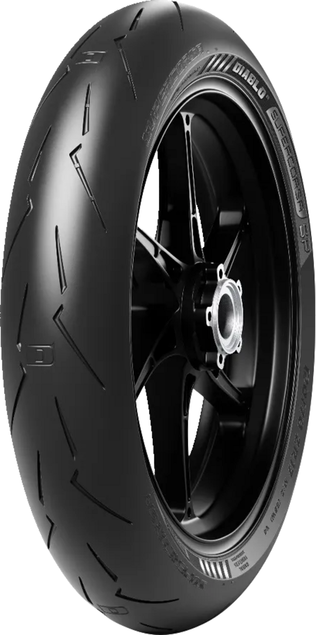 PIRELLI Tire - Diablo* Supercorsa SP-V4 - Front - 110/70ZR17 - 54W 4182600