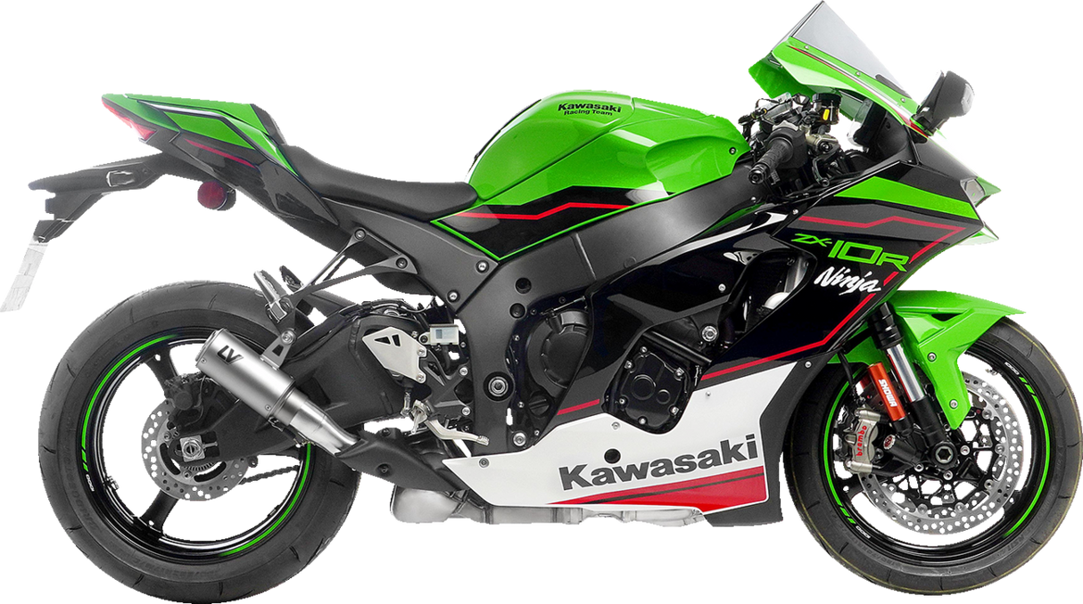 LEOVINCE LV Corsa Slip-On Muffler - Titanium 15406TU