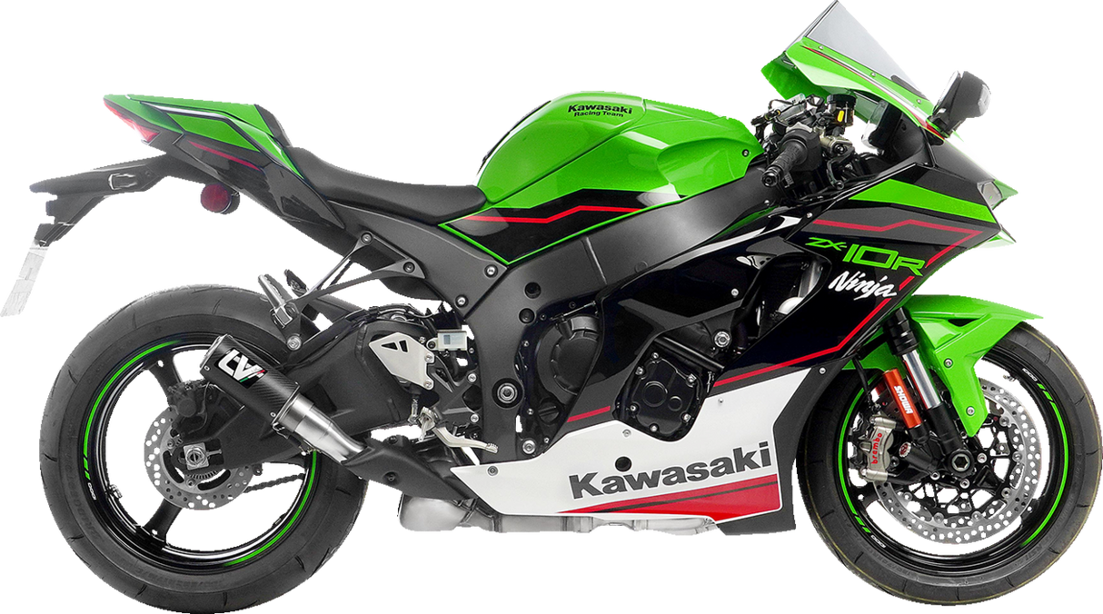 LEOVINCE LV Corsa Slip-On Muffler - Carbon 15406CU