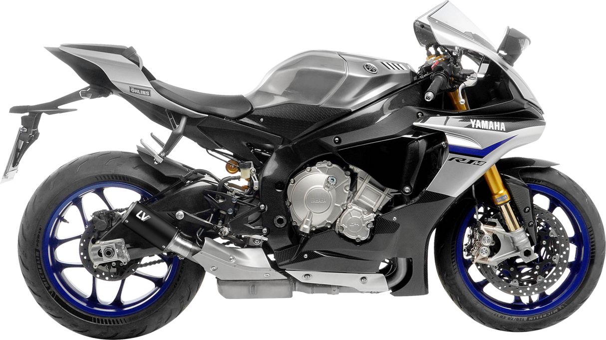 LEOVINCE LV Corsa Slip-On Muffler - Black Edition 15408BU