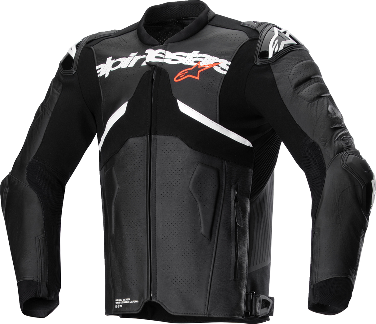 ALPINESTARS Atem v5 Leather Jacket - Black/White - US 38 / EU 48 3106524-12-48