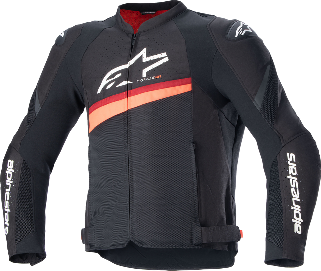 ALPINESTARS T-GP Plus R v4 Airflow Jacket - Black/Red Fluo - Small 3300624-1030-S