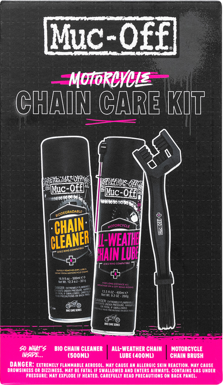 MUC-OFF USA Motorcycle Chain Care Kit 21070