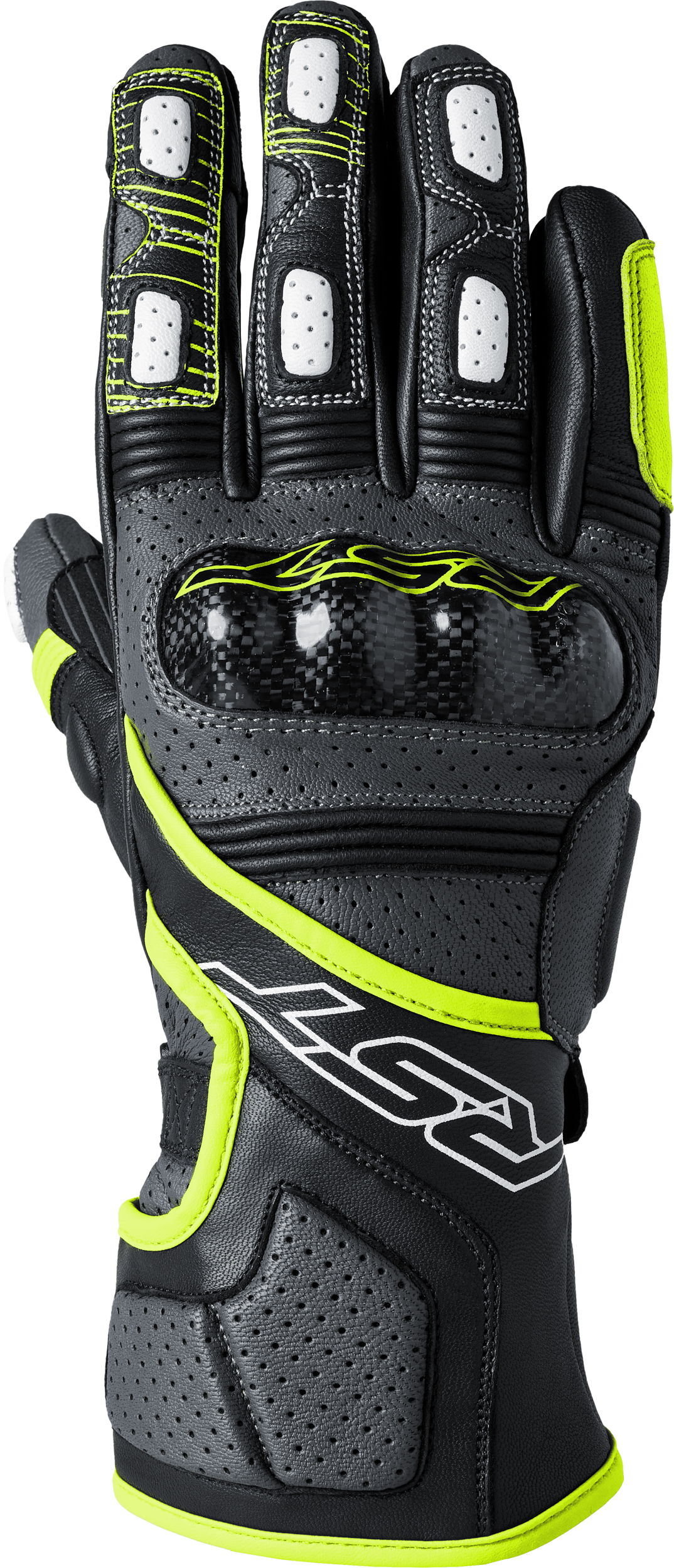 Fulcrum Ce Glove Grey/Flo Yellow/Black Sm