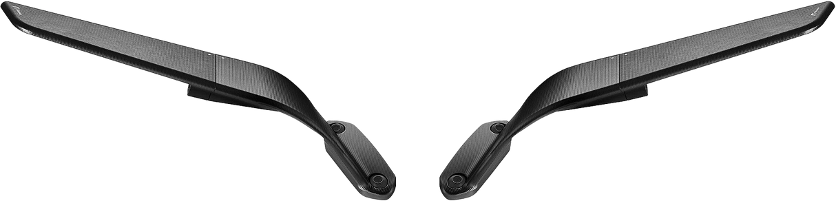 Stealth Sport Mirror Black Pair Duc