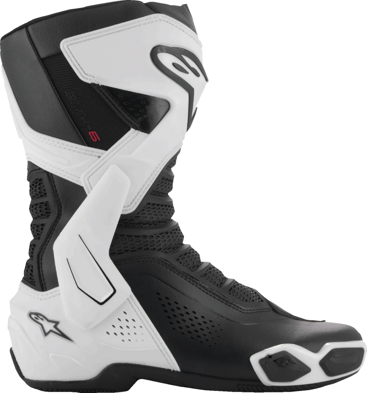 ALPINESTARS SMX-6 V3 Vented Boots - Black/White - US 6.5/EU 40 2223225-21-40