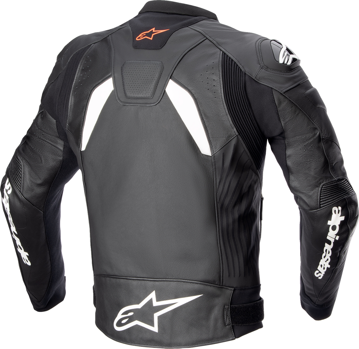 ALPINESTARS GP Plus v4 Leather Jacket - Black/White - US 38 / EU 48 3100524-12-48