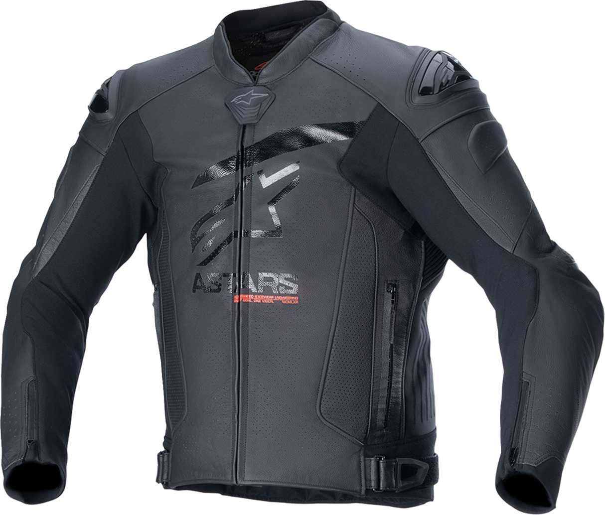 ALPINESTARS GP Plus R v4 Airflow Leather Jacket - Black/Black - US 42 / EU 52 3100624-1100-52