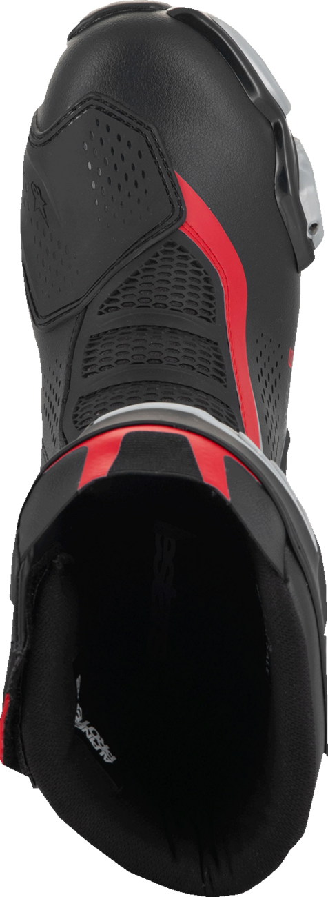 ALPINESTARS SMX-6 V3 Vented Boots - Black/Silver/Red - US 6.5/EU 40 2223225-199-40