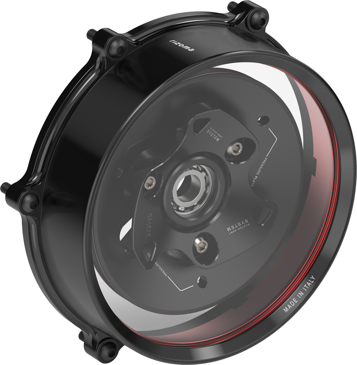 Clutch Cover Black Duc V4