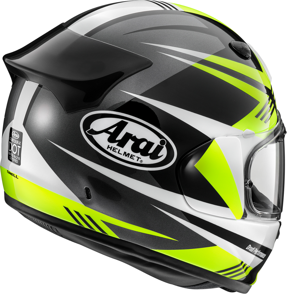 ARAI HELMETS Contour-X Helmet - Mark - Yellow - 2XL 0101-18151