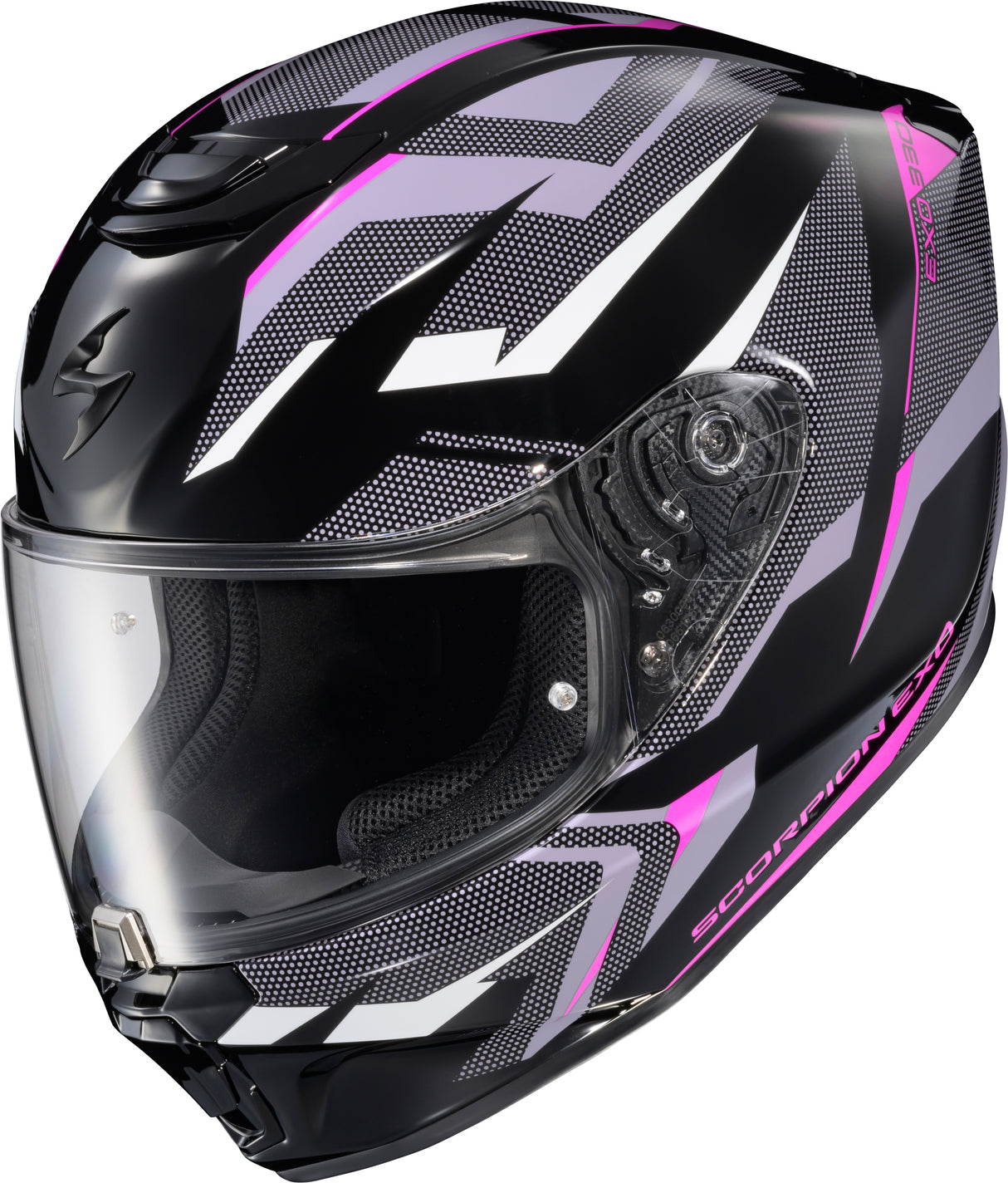 Exo R330 Full Face Helmet Saga Black/Pink/Purple 2x