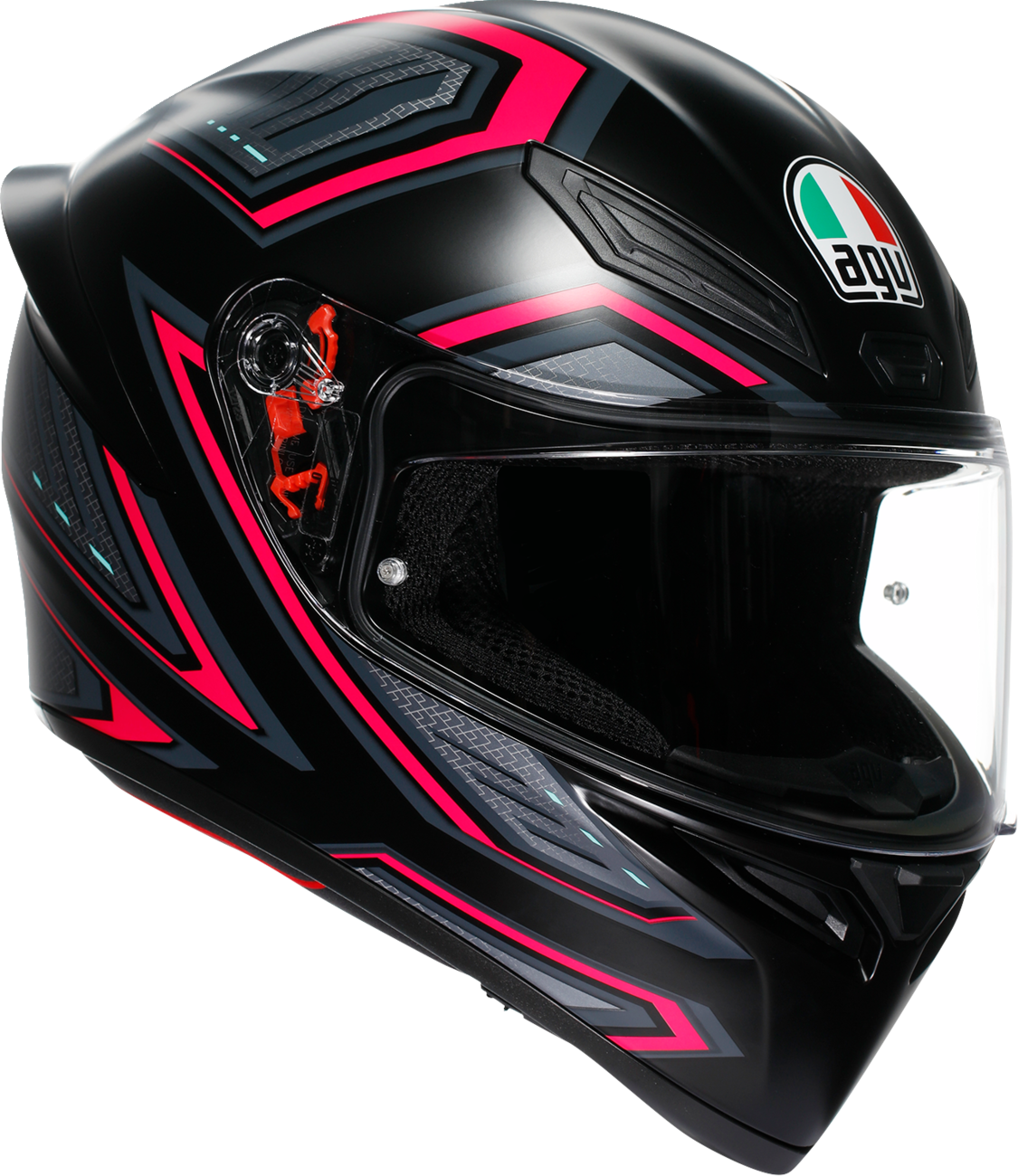 AGV K1 S Helmet - Sling - Matte Black/Pink - XS 2118394003-063-XS