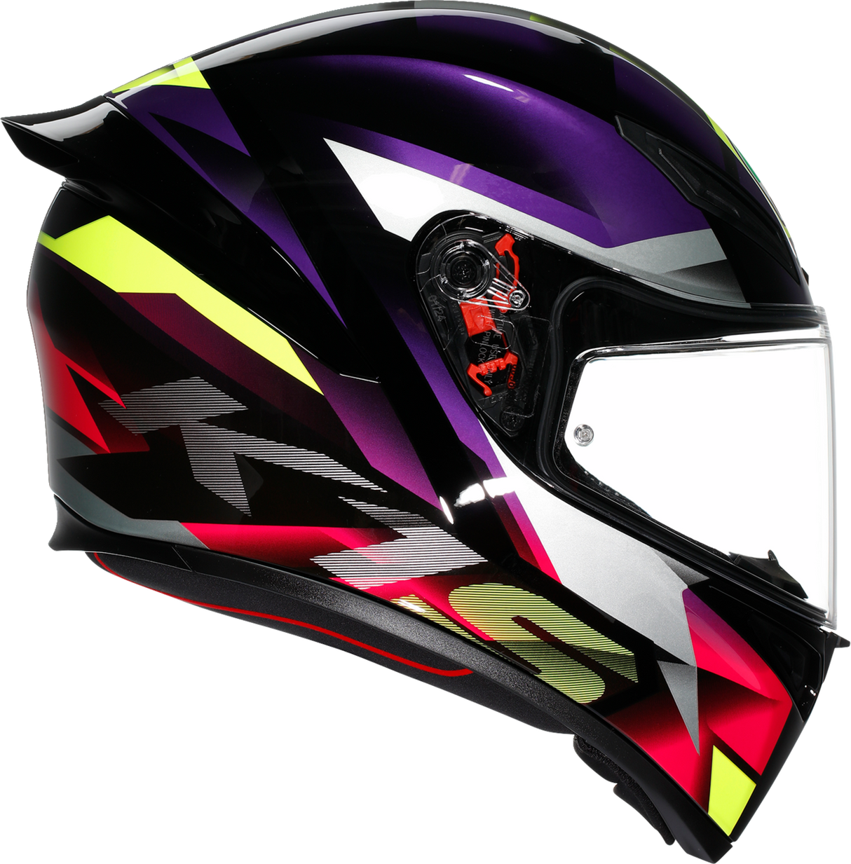 AGV K1 S Helmet - Fastlap - Black/Purple/Pink - XS 2118394003-065-XS