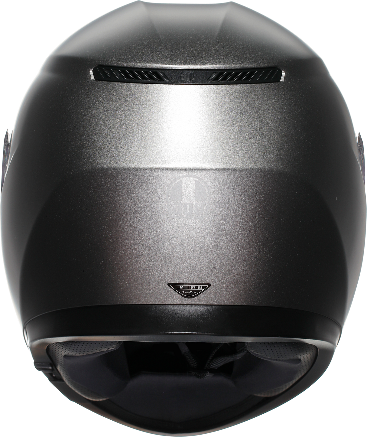 AGV K3 Helmet - Mono - Matte Luna Gray - XS 2118381004-023-XS