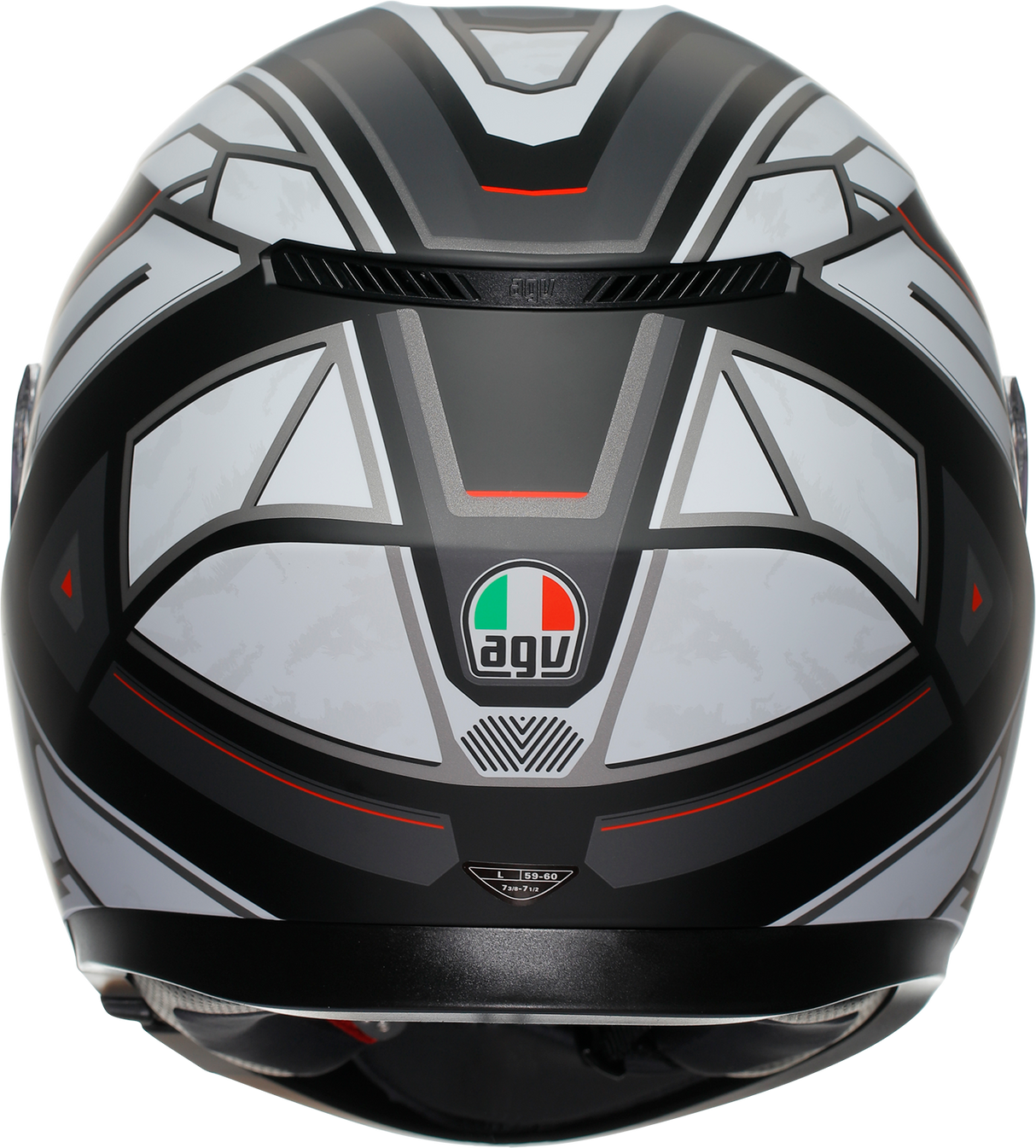 AGV K3 Helmet - Rivia - Matte Black/White - Small 2118381004-019-S