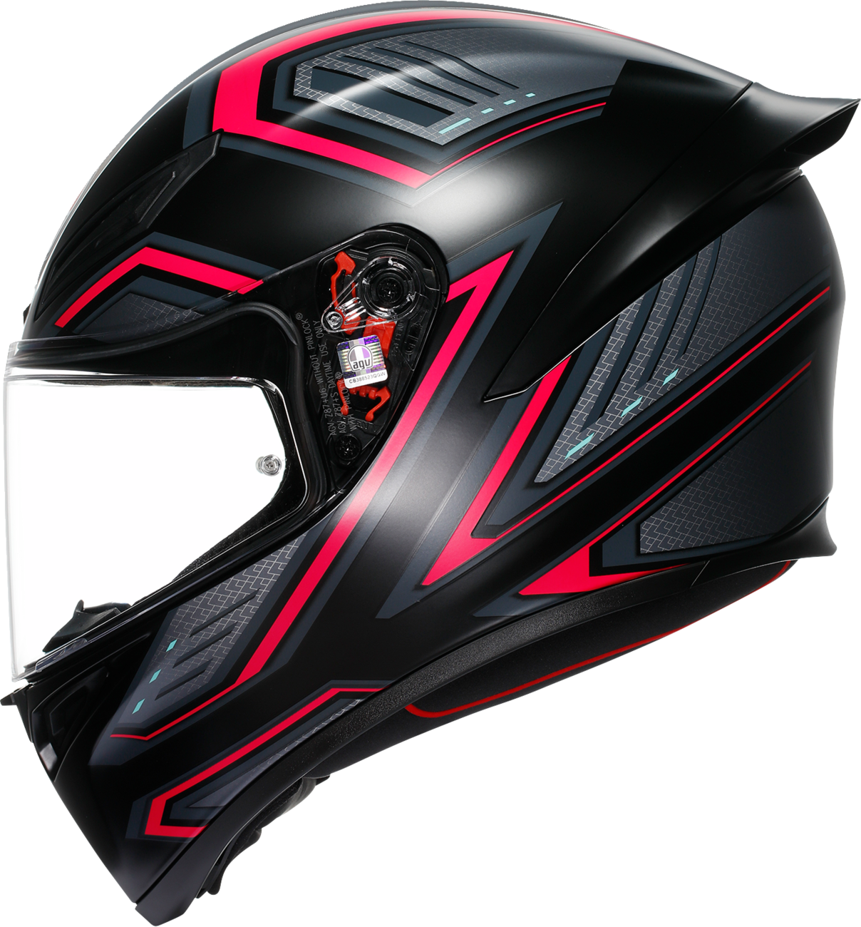 AGV K1 S Helmet - Sling - Matte Black/Pink - XS 2118394003-063-XS