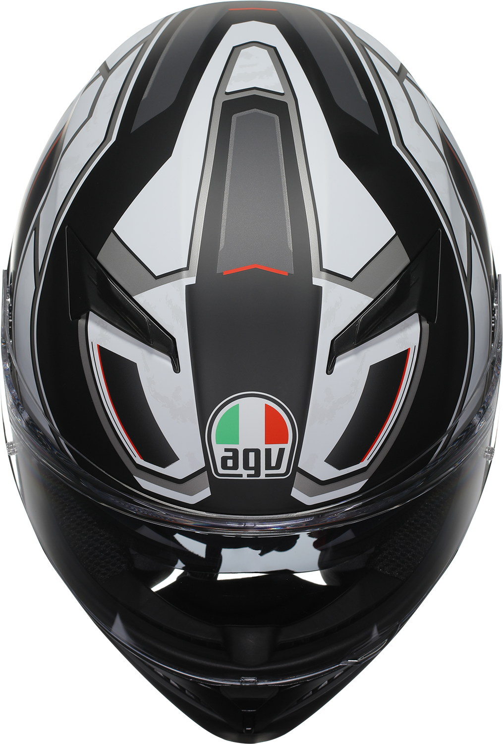 AGV K3 Helmet - Rivia - Matte Black/White - Small 2118381004-019-S
