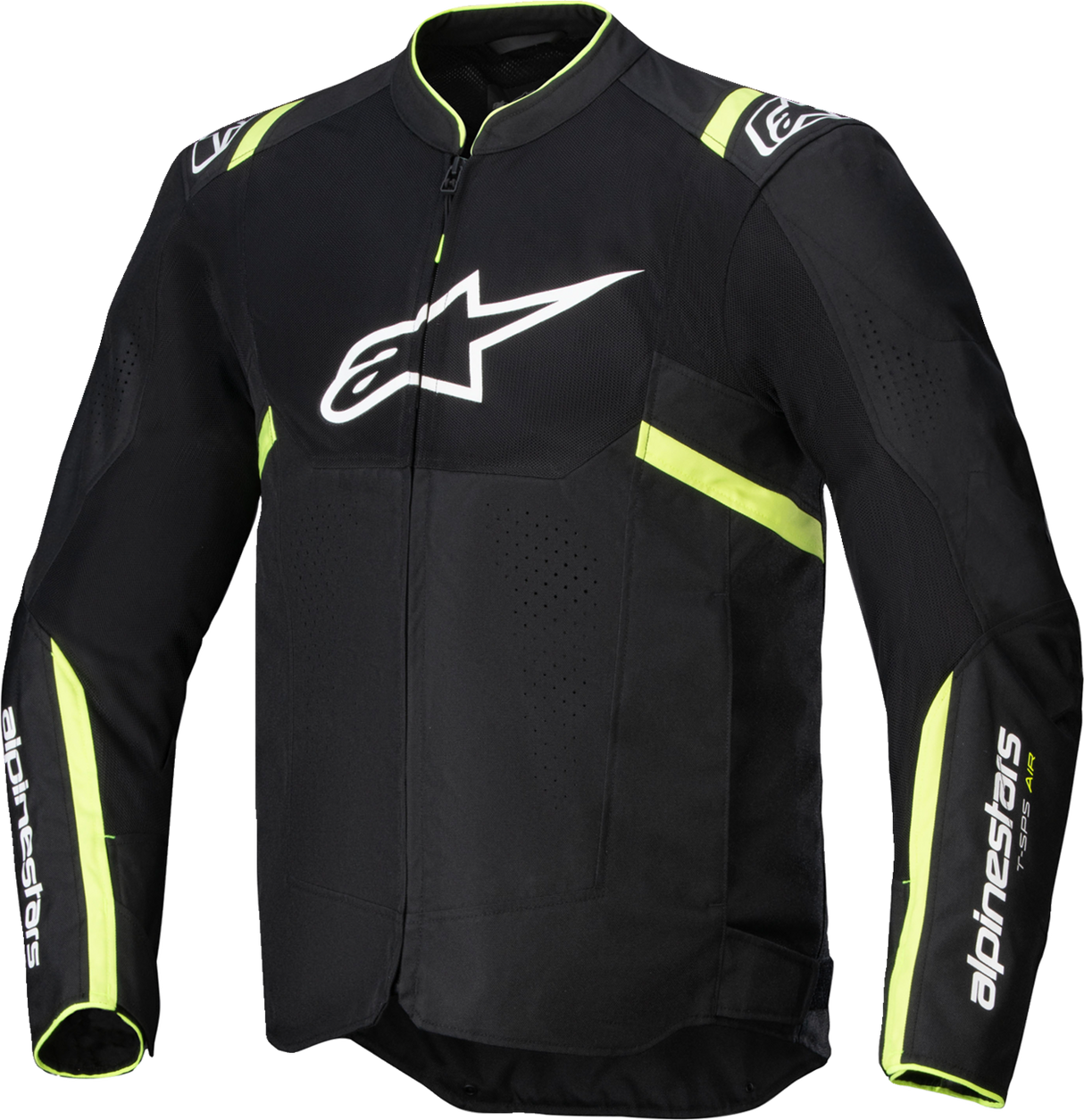 ALPINESTARS T-SPS Air v2 Jacket - Black/Yellow Fluo - Small 3301025-155-S