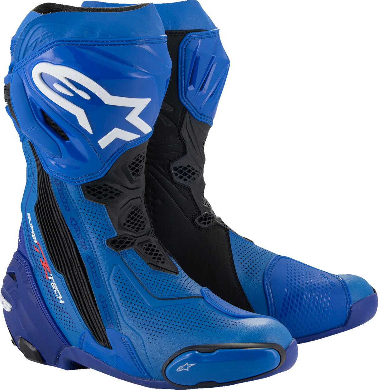 ALPINESTARS Supertech R Vented Boots - Blue/Black - US 6 / EU 39 2220121-713-39
