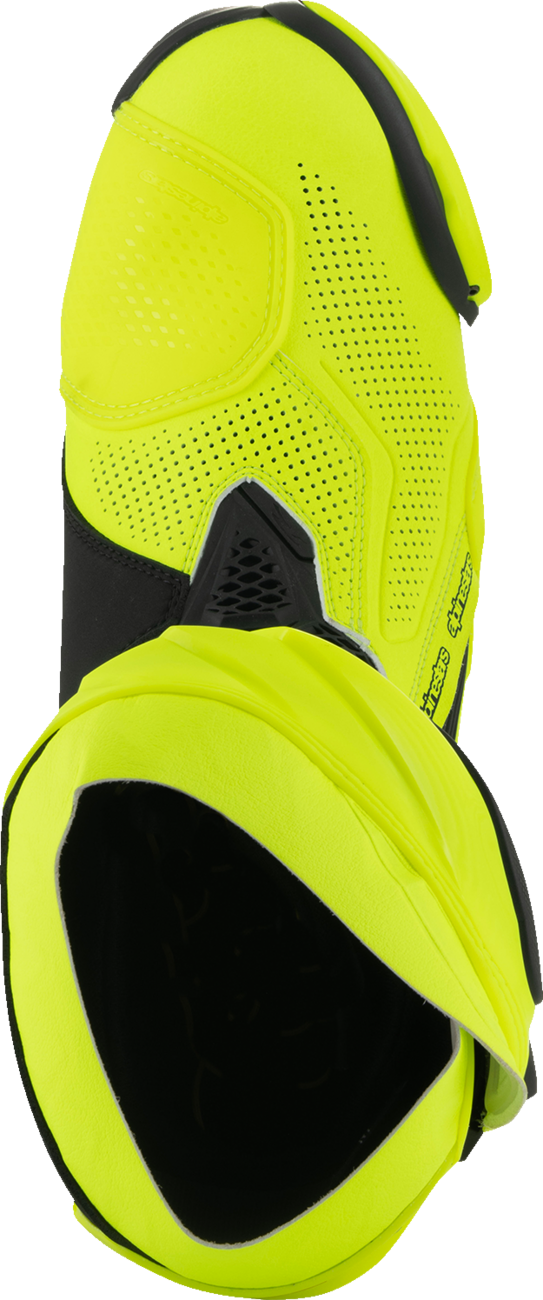 ALPINESTARS Supertech R Vented Boots - Fluorescent Yellow/Black - US 6 / EU 39 2220121-551-39