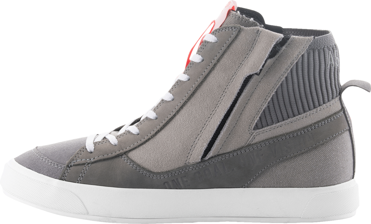 ALPINESTARS Stated Shoes - Gray/Red/White - US 8 / EU 40.5 2540124-9251-8