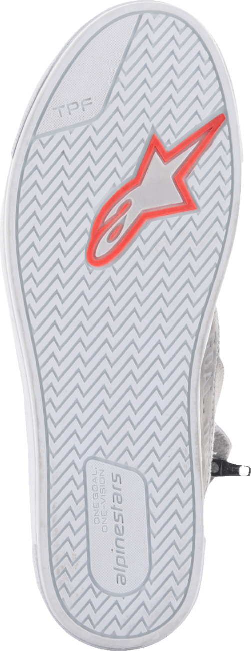 ALPINESTARS Stated Shoes - Gray/Red/White - US 8 / EU 40.5 2540124-9251-8