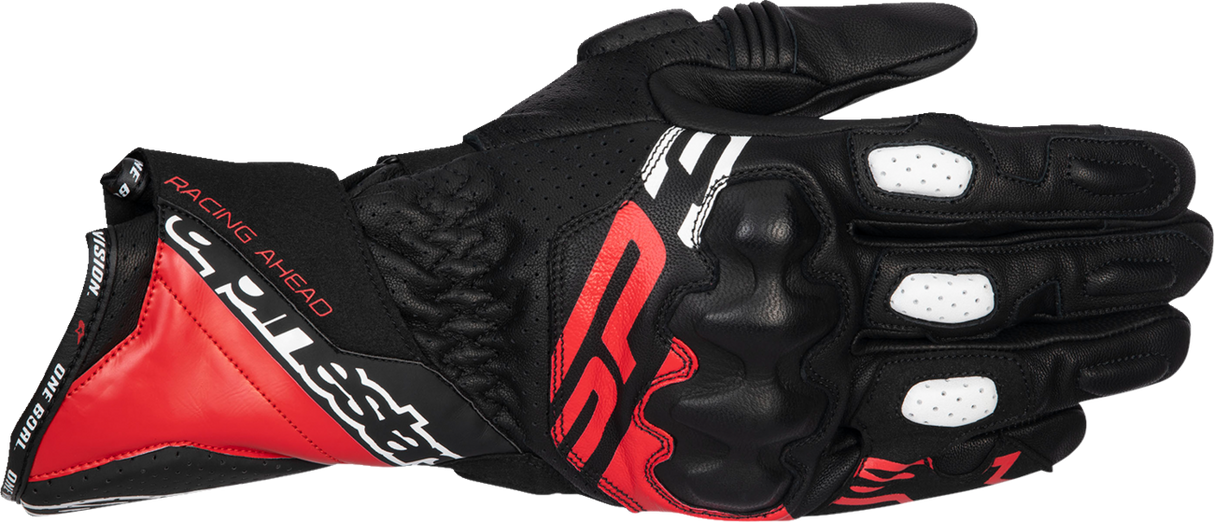 ALPINESTARS SP-3 Gloves - Black/Bright Red/White - Small 3550925-1342-S