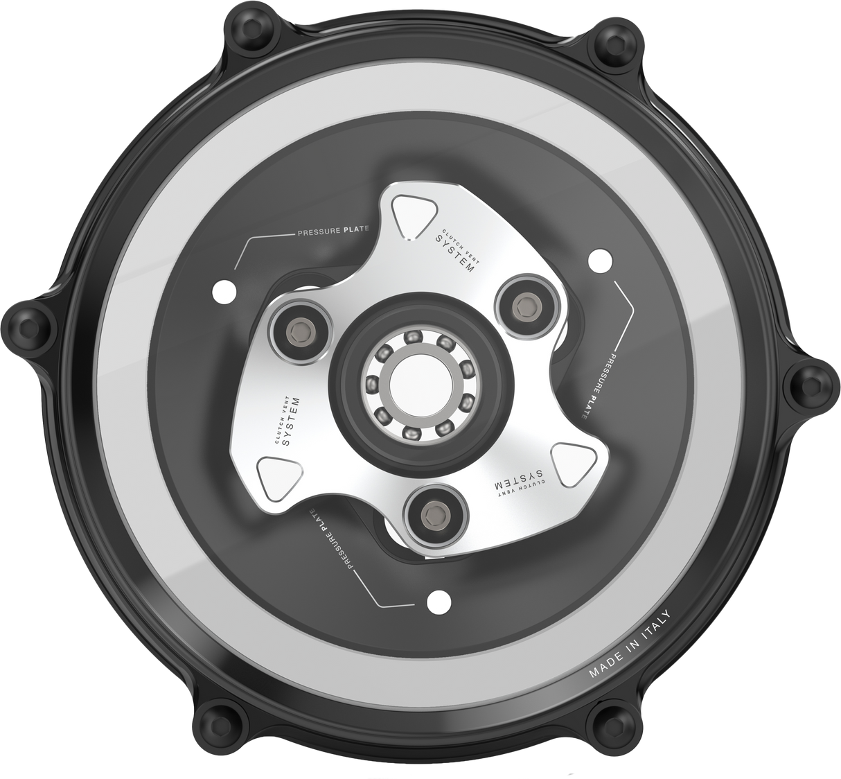 Clutch Cover Silver Duc V4