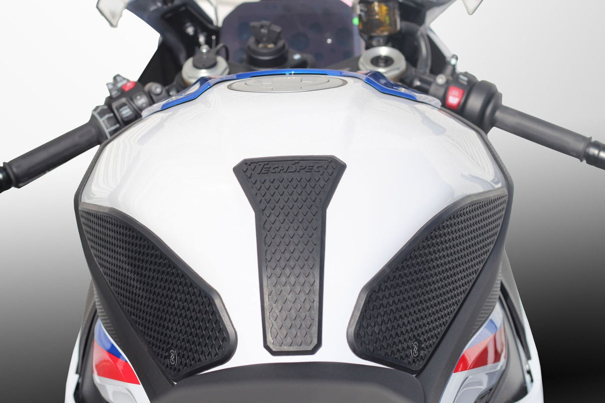 TechSpec Snake Skin Tank Grip Kit – BMW S1000RR (2020–2025+) / M1000RR (2021–2025+)