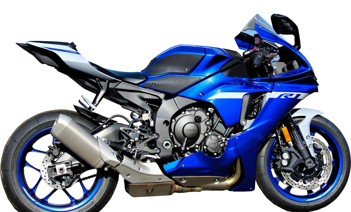 TechSpec Snake Skin Tank Grip Kit – Yamaha YZF-R1 / R1M (2015–2025+)