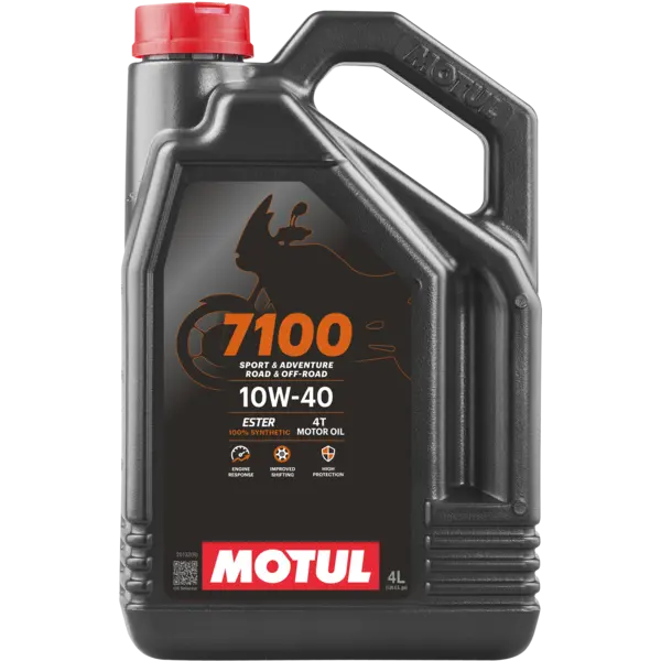 Motul 7100 4T 10W-40 Full Synthetic Motorcycle Oil – 4L