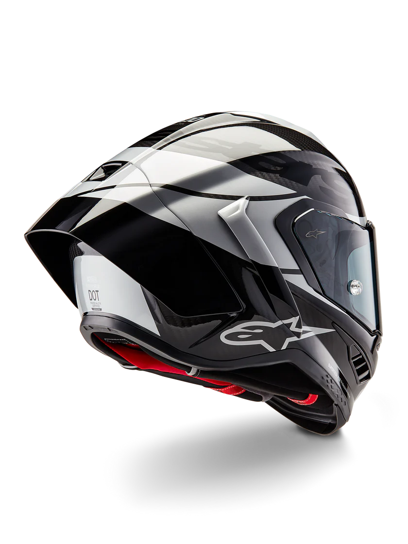 Alpinestars Supertech R10 Helmet – Element (Carbon / Silver / Black)